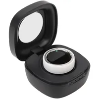 Bewinner Smart Ring Health Tracker, Keramik Smart Ring, Multifunktions-Schlaftemperaturüberwachung, Schrittzähler, 23 MAh Health Tracker Ring mit Ladeetui (Weiß Nr. 20)