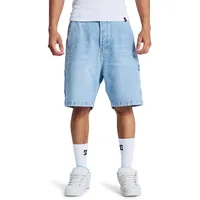 DC Shoes "Baggy", Herren, Gr. 28(XS), blau (indigo light), Obermaterial: 75% Baumwolle, 25% Baumwolle., Hosen Bermudas