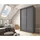 masseno Schwebetürenschrank SOFIA 120 x 216 x 61 cm Grau