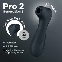 Satisfyer Pro 2 Generation 3 Liquid Air Schwarz