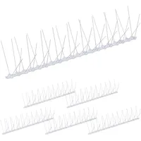 Relaxdays Vogelabwehr Spikes 6er Set hbt: 10,5 x 50,5