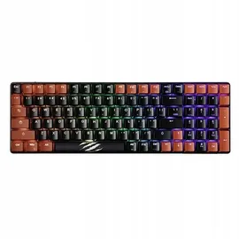 MAD CATZ S.T.R.I.K.E 11 Tastatur Schwarz/Rot