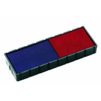 Colop Ersatzkissen E/12/2 blau/rot 2 Stück