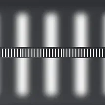 Alca Alcadrain Duschrost PURE BLACK für Duschrinnen, Schwarz-Matt 1150 mm