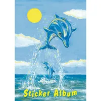 Herma Stickeralbum Der kleine Delfin A5 16 Seiten