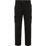 URBAN CLASSICS Straight Leg Cargohose Black 110-116 cm