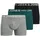 JACK & JONES SENSE TRUNKS unifarben grau L 3er Pack