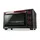 G3 Ferrari Il Moro Plus 20 l Schwarz, Bordeaux, Freistehend, Drehregler, Mechanisch, 60 min - Minibackofen mit Umluftfunktion / 20 1380W