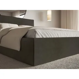 Selsey Softie Slim 200 x 200 cm Dunkelgrün