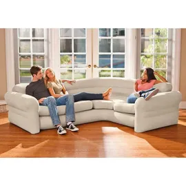 Intex Ecksofa 2-Sitzer Beige