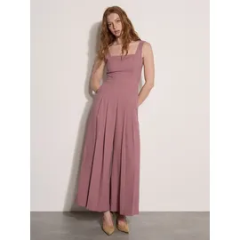 Apricot Jumpsuit "Jumpsuit", Damen, Gr. XS (34), N-Gr, lila, gewebt, Obermaterial: 100% Polyester PES., uni, normal knöchellang, eckiger Ausschnitt, Overalls Jumpsuit, mit weitem Bein