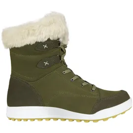 Guggen Mountain Winterstiefel Uni in Olive | offwhite 39