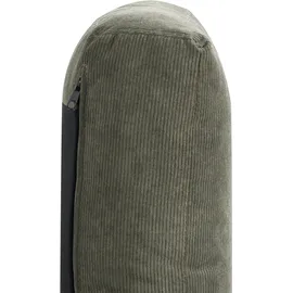 Beliani Sessel TUVE Cord 72 x 71 x 70 cm Dunkelgrün