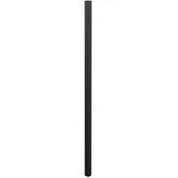 GAH Alberts Zaunpfosten Chaussee und Circle 150 cm 51 x 51 mm matt schwarz