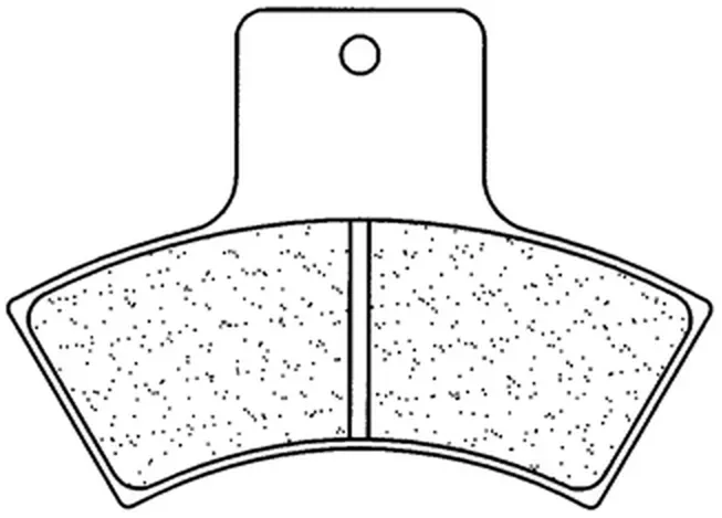 CL BRAKES Remblokken CL BRAKES Quad gesinterd metaal - 2925ATV1