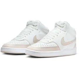 Nike Court Vision Mid Damen Summit White / lt Orewood Brn / White 40