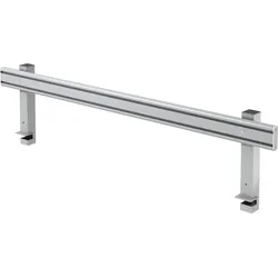 Hammerbacher Orga-Schiene 120 cm mit Halterung silber