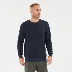 Pullover Herren Rundhals Naturwandern - NH150, blau, 3XL