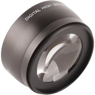 JSR 1151 Advanced 58 Mm 0,45 X Weitwinkel-Makroobjektiv, Passend Alle Kameraobjektive mit 58 Mm Durchmesser