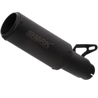 Shark Performance SLIP-ON Edelstahl beschichtet schwarz-matt RCT für KAWASAKI Z900,Z900 (70 kW) EURO4 EURO5 EURO5+