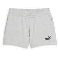 Puma Ess Small No. 1 Logo 4 ́ ́ Kurze Hose Light Gray Heather XL