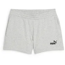 Puma Ess Small No. 1 Logo 4 ́ ́ Kurze Hose Light Gray Heather XL