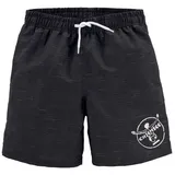 Chiemsee Badeshorts »Melange Kids«, mit Logoprint Chiemsee schwarz