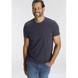 MAN'S WORLD T-Shirt "neue Farben", Damen, Gr. 72/74 (5XL), schwarz (grau, marine, schwarz), Single Jersey, Obermaterial: 100% Baumwolle.