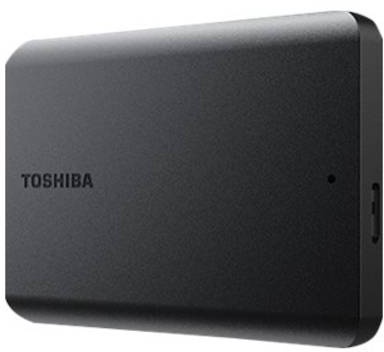 Toshiba Canvio Basics - Festplatte - 1 TB - extern (tragbar) - 2.5 (6.4 cm) - USB 3.2 Gen 1 / USB 2.0