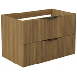 duschspa Waschtisch Unterschrank Waschtischunterschrank Waschbeckenunterschrank Badschrank, 50-120cm Hängeschrank, Matt / Hochglanz beige 79 cm x 52 cm x 46.3 cm