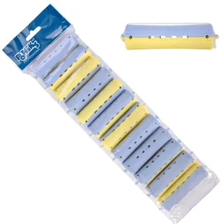 None Dauerwellen Wickler, Lockenwickler für Dauerwelle Set, Haarwickler 12 Stück,...