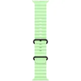 Apple Watch Ultra Ocean Armband 49 mm Neongrün Titan Schwarz