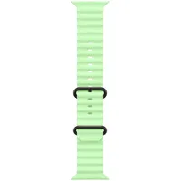 Apple Watch Ultra Ocean Armband 49 mm Neongrün Titan Schwarz