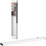 Osram flache Unterbauleuchte mit Sensor, in Silber aus Aluminium, Kaltweiß, IP20-Schutz, für Regalunterbaubeleuchtung