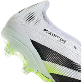 adidas Predator Pro Fold-over Tongue FG Fußballschuhe - weiss 42 2/3