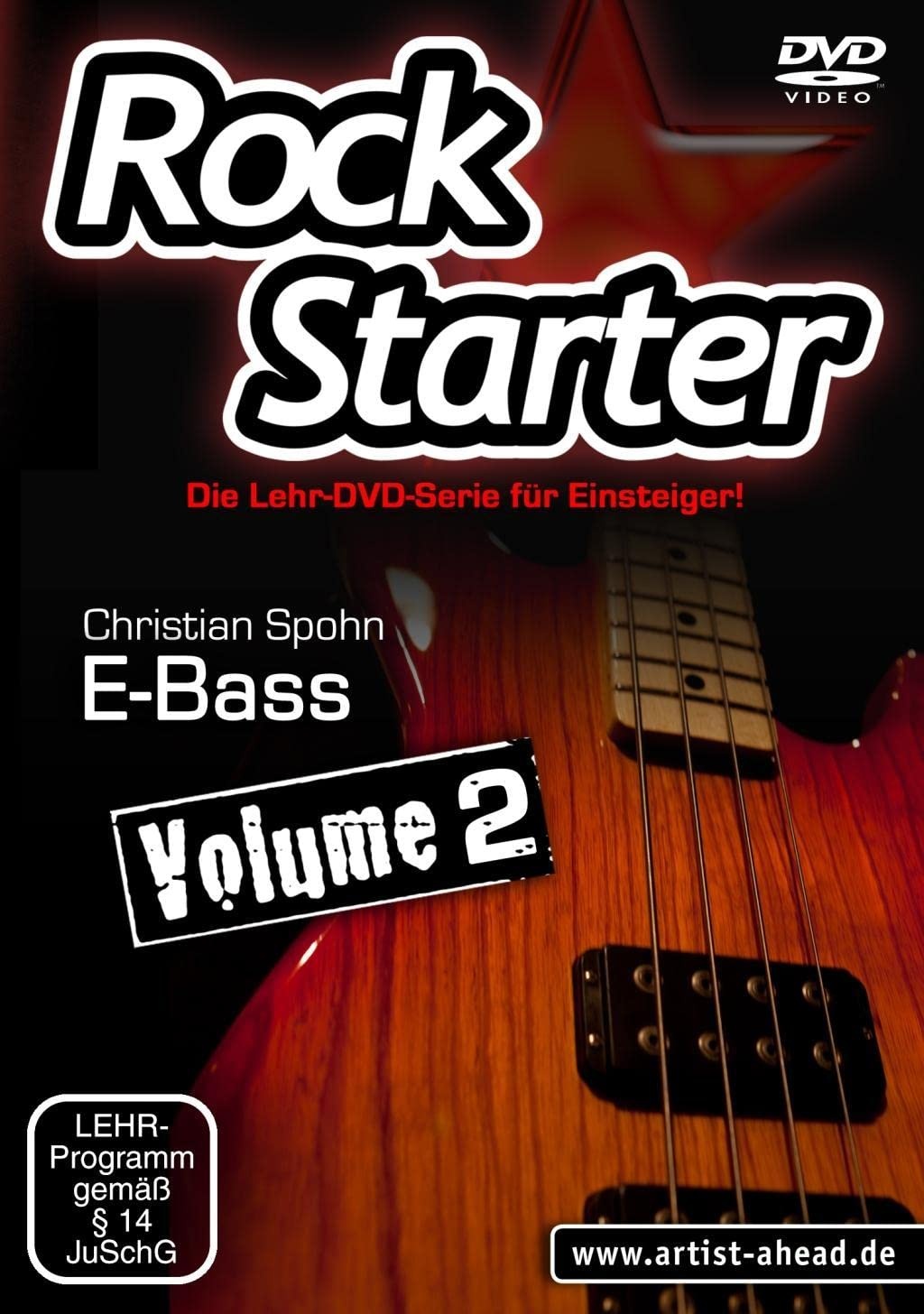 Rockstarter Vol. 2 - E-Bass: Der zweite Teil der Lehr-DVD-Serie für Einsteiger! Bassschule. Unterricht für Anfänger. Training. School Of Rock