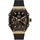 ICE-Watch ICE boliday Black Gold - Schwarze Damenuhr mit Silikonarmband - 022865 - gelbgold