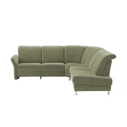 Polstermöbel Oelsa Ecksofa  Mallorca ¦ grün ¦ Maße (cm): B: 267 H: 92 T: 277.0