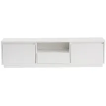 Skye Decor TV-Schrank 160 x 29,5 x 42 cm Weiß Spanplatte