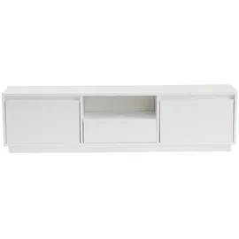 Skye Decor TV-Schrank 160 x 29,5 x 42 cm Weiß Spanplatte