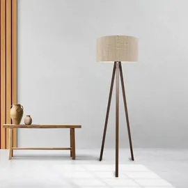 lux.pro Stehlampe ’Newport’ Hellbraun [ Lux.pro