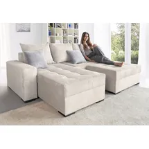 Collection AB Eckcouch Cord 2-Sitzer Beige