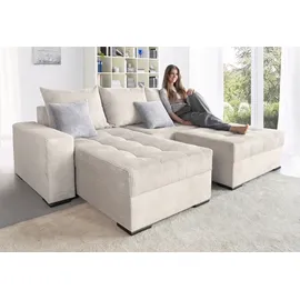 Collection AB Eckcouch Cord 2-Sitzer Beige