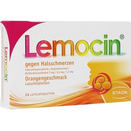 STADA Lemocin gegen Halsschmerzen Orangengeschmack