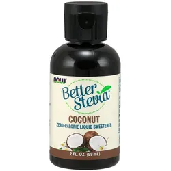 Now Foods BetterStevia Liquid - Flüssiges Süßungsmittel, Liquid (59 ml, Kokosnuss)