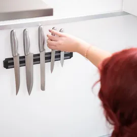 Relaxdays Magnetleiste Messer, 3er Set,