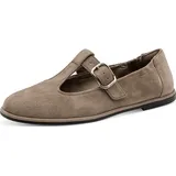 TAMARIS Riemchenballerinas für Damen, beige, 37 EU