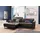 KAWOLA Sofa YORK Leder Recamiere elephant