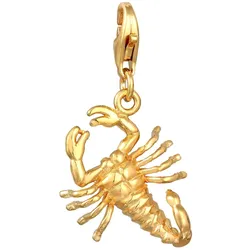 Nenalina Anhänger Sternzeichen Skorpion 925 Silber Charms & Kettenanhänger   Damen 