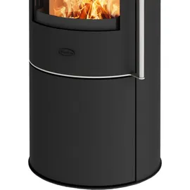 FIREPLACE Elite Toronto Stahl Schwarz/Abdeckplatte Glas